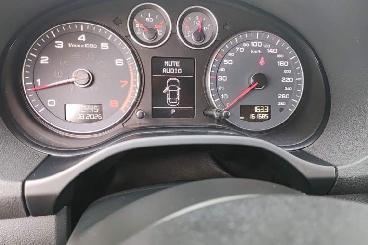 Used Audi A3 2012 Sportback 1.4T Comfort Model Odometer Close Up