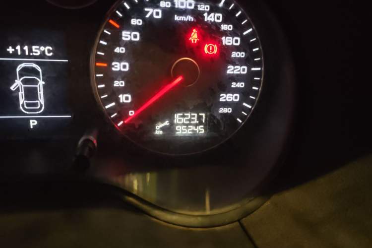 Used Audi A3 2012 Sportback 1.8T Luxury Model Odometer Close Up
