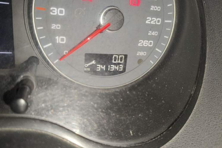 Used Audi A3 2012 Sportback 1.4T Technology Model Odometer Close Up