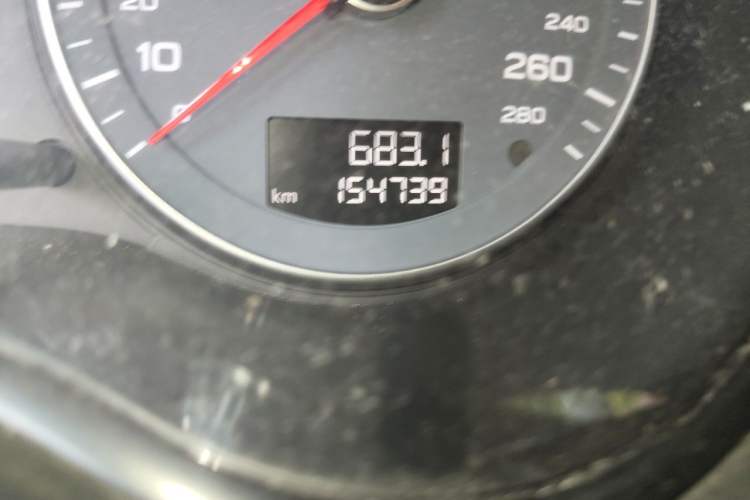 Used Audi A3 2012 Sportback 1.4T Technology Model Odometer Close Up