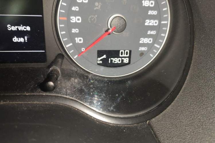 Used Audi A3 2012 Sportback 1.8T Prestige Edition Odometer Close Up