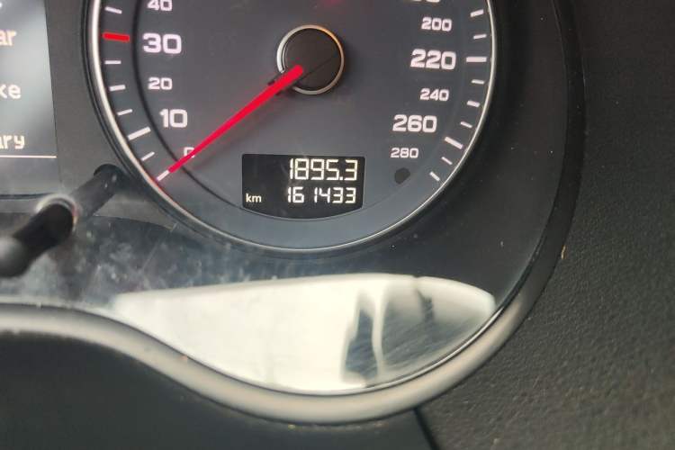 Used Audi A3 2012 Sportback 1.8T Luxury Model Odometer Close Up