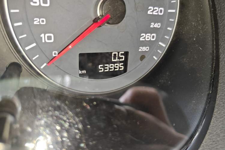 Used Audi A3 2012 Sportback 1.8T Luxury Model Odometer Close Up