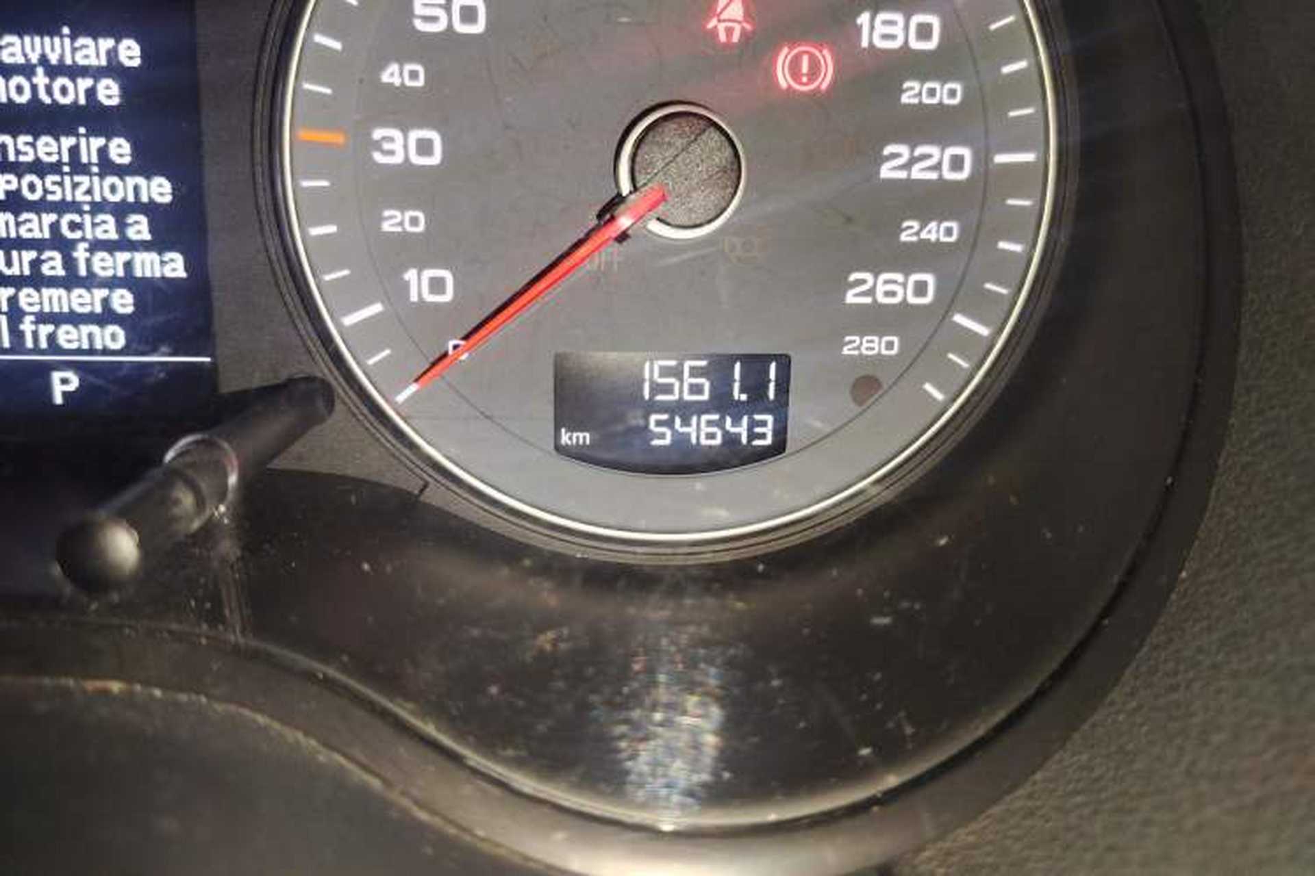 Used Audi A3 2012 Sportback 1.4T Comfort Model Odometer Close Up