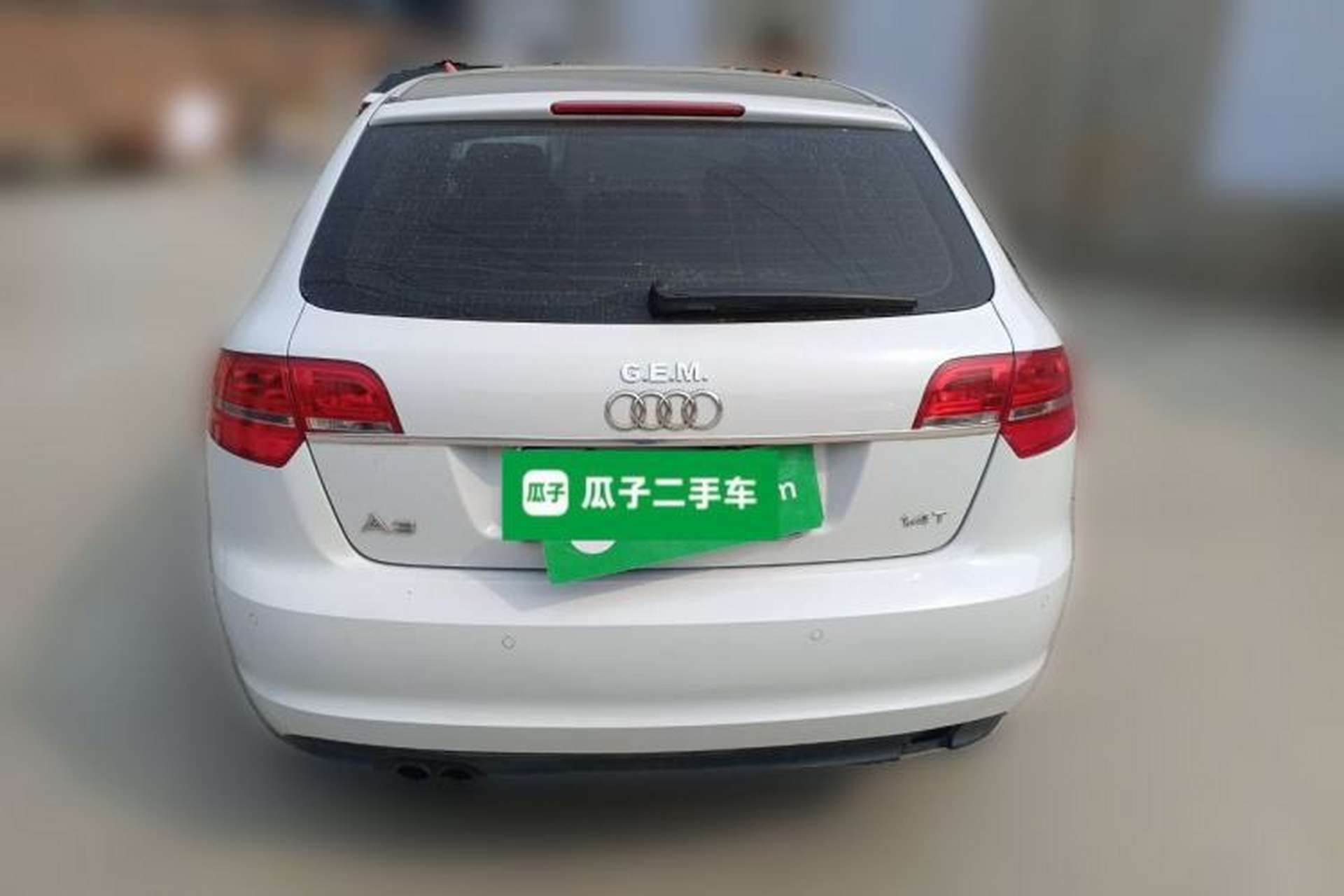 Used Audi A3 2012 Sportback 1.4T Comfort Model Rear