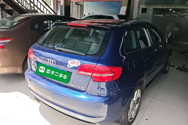Used Audi A3 2013 Sportback 35 TFSI Luxury Model Rear Right 45 Deg