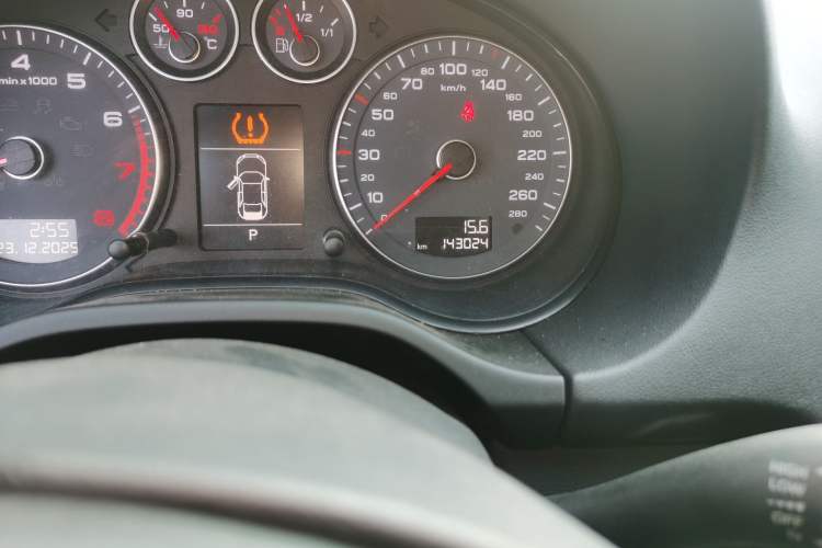 Used Audi A3 2013 Sportback 35 TFSI Prestige Edition Odometer Close Up