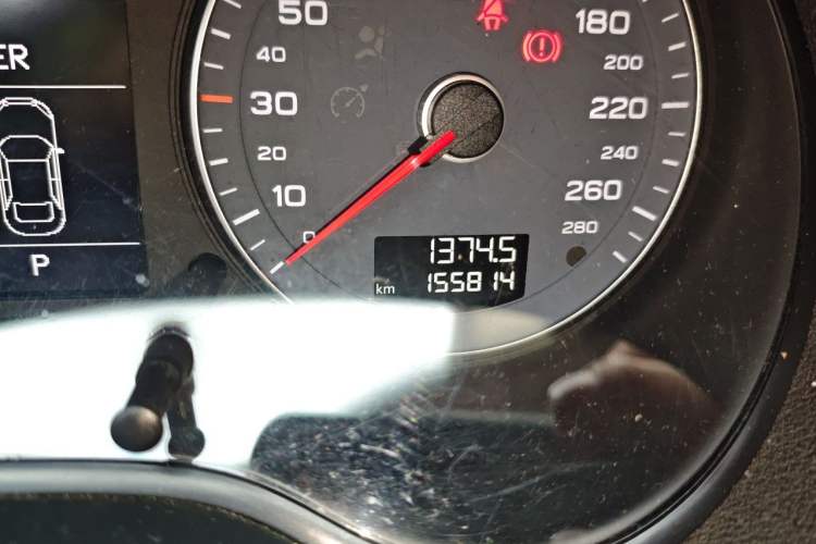 Used Audi A3 2013 Sportback 30 TFSI Technology Edition Odometer Close Up