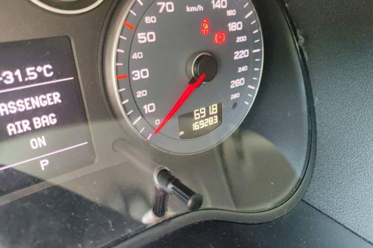 Used Audi A3 2013 Sportback 30 TFSI Technology Edition Odometer Close Up