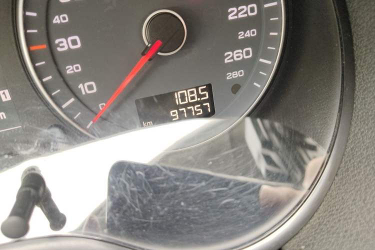 Used Audi A3 2013 Sportback 30 TFSI Technology Edition Odometer Close Up