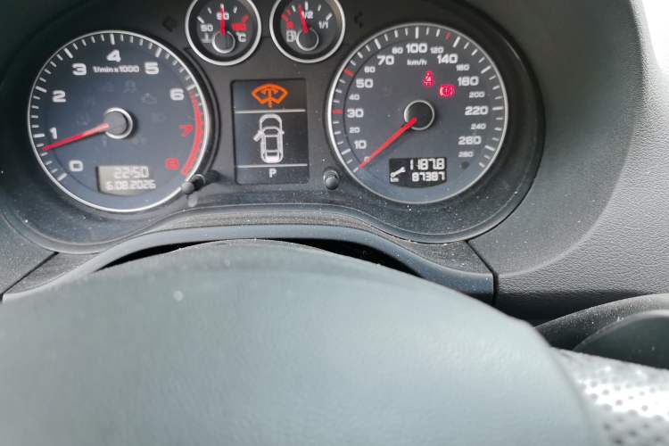 Used Audi A3 2013 Sportback 30 TFSI Comfort Model Odometer Close Up
