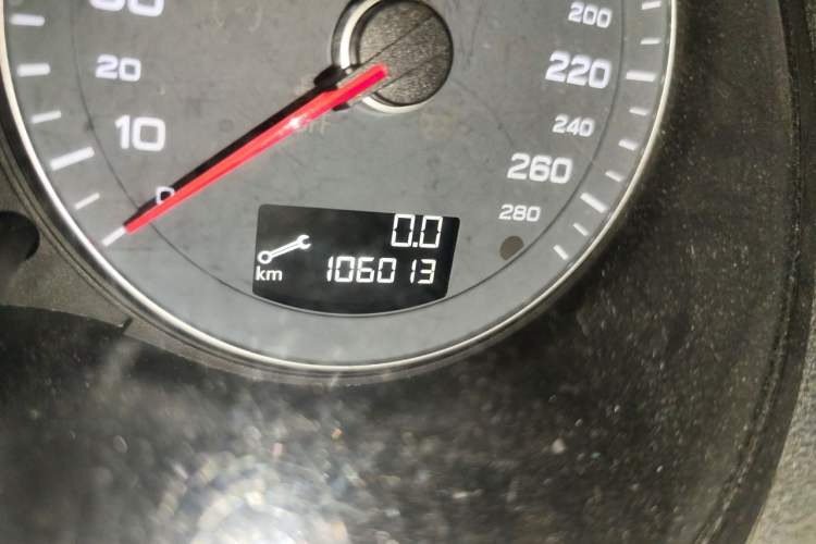 Used Audi A3 2013 Sportback 30 TFSI Technology Edition Odometer Close Up