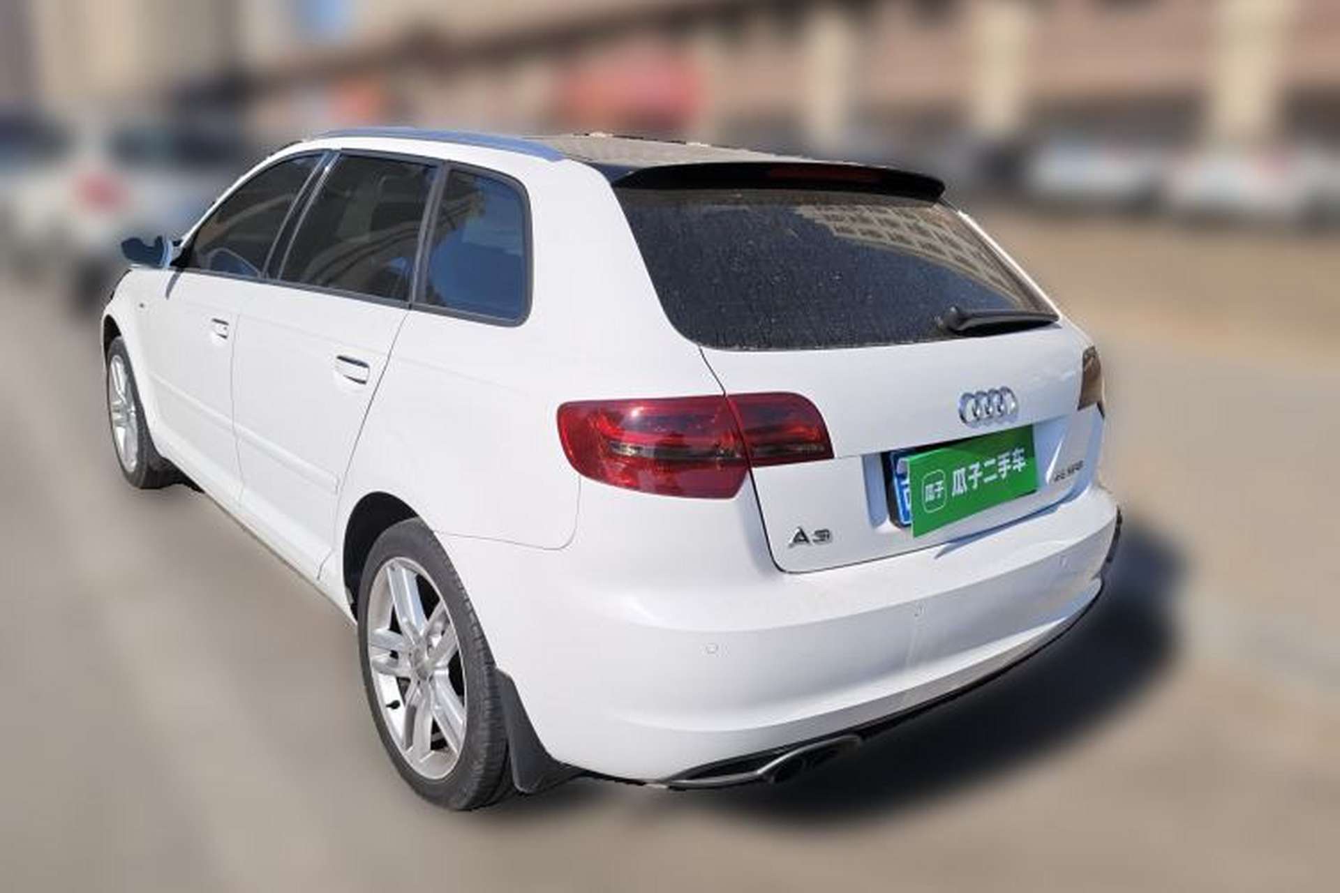 Used Audi A3 2013 Sportback 35 TFSI Luxury Model Rear Left 45 Deg