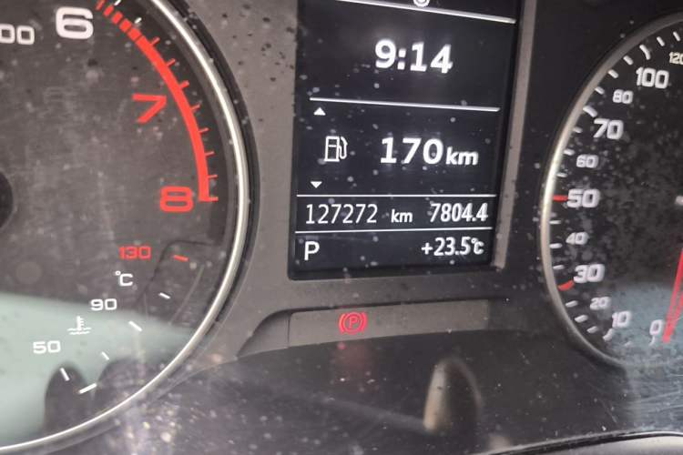 Used Audi A3 2014 Sportback 35 TFSI Automatic Style Edition Odometer Close Up