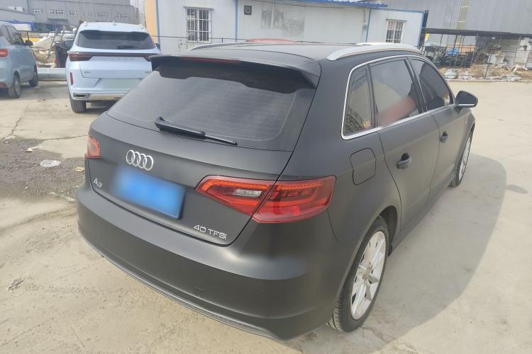 Used Audi A3 2014 Sportback 40 TFSI S line Comfort Model Rear Right 45 Deg