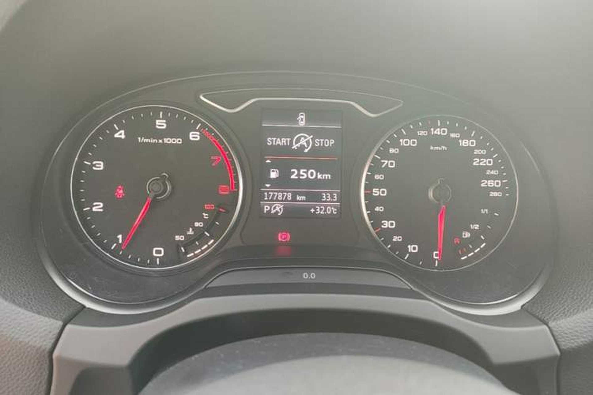 Used Audi A3 2014 Sportback 40 TFSI S line Comfort Model Instrument Cluster