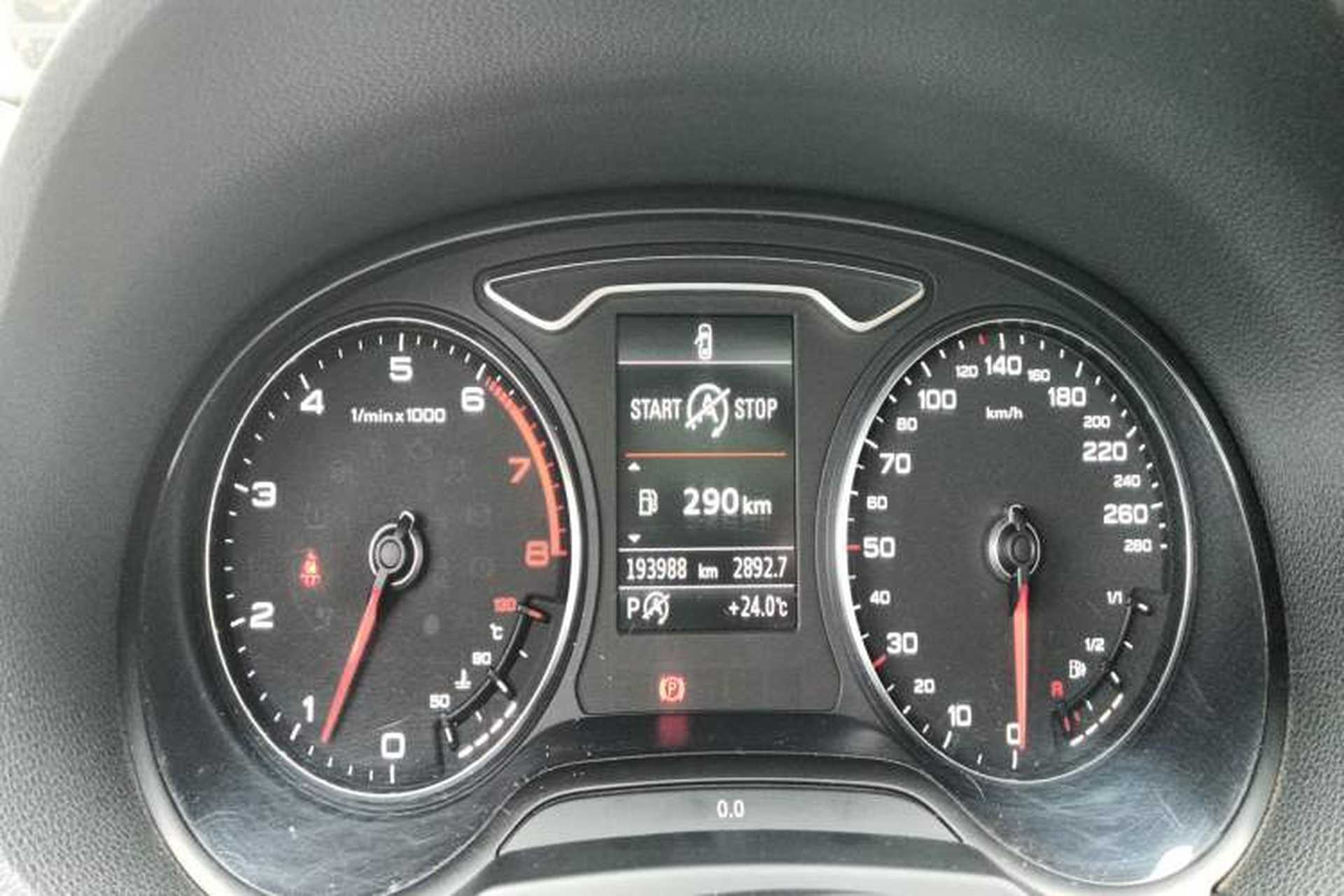 Used Audi A3 2014 Sportback 40 TFSI S line Comfort Model Instrument Cluster