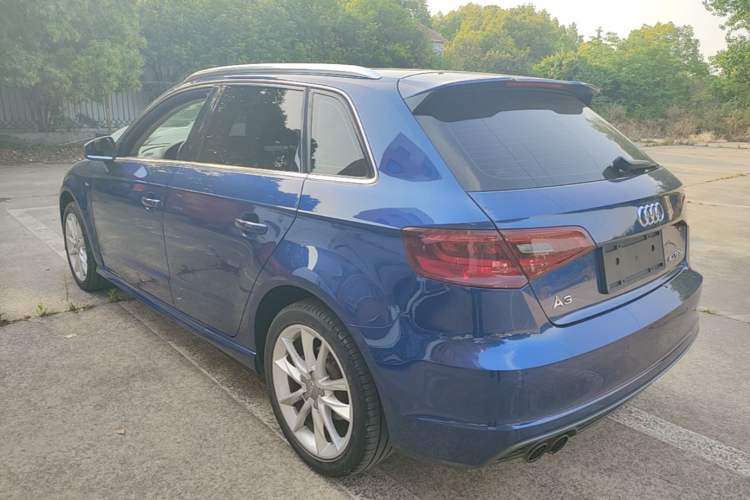 Used Audi A3 2014 Sportback 40 TFSI S line Comfort Model Rear Left 45 Deg