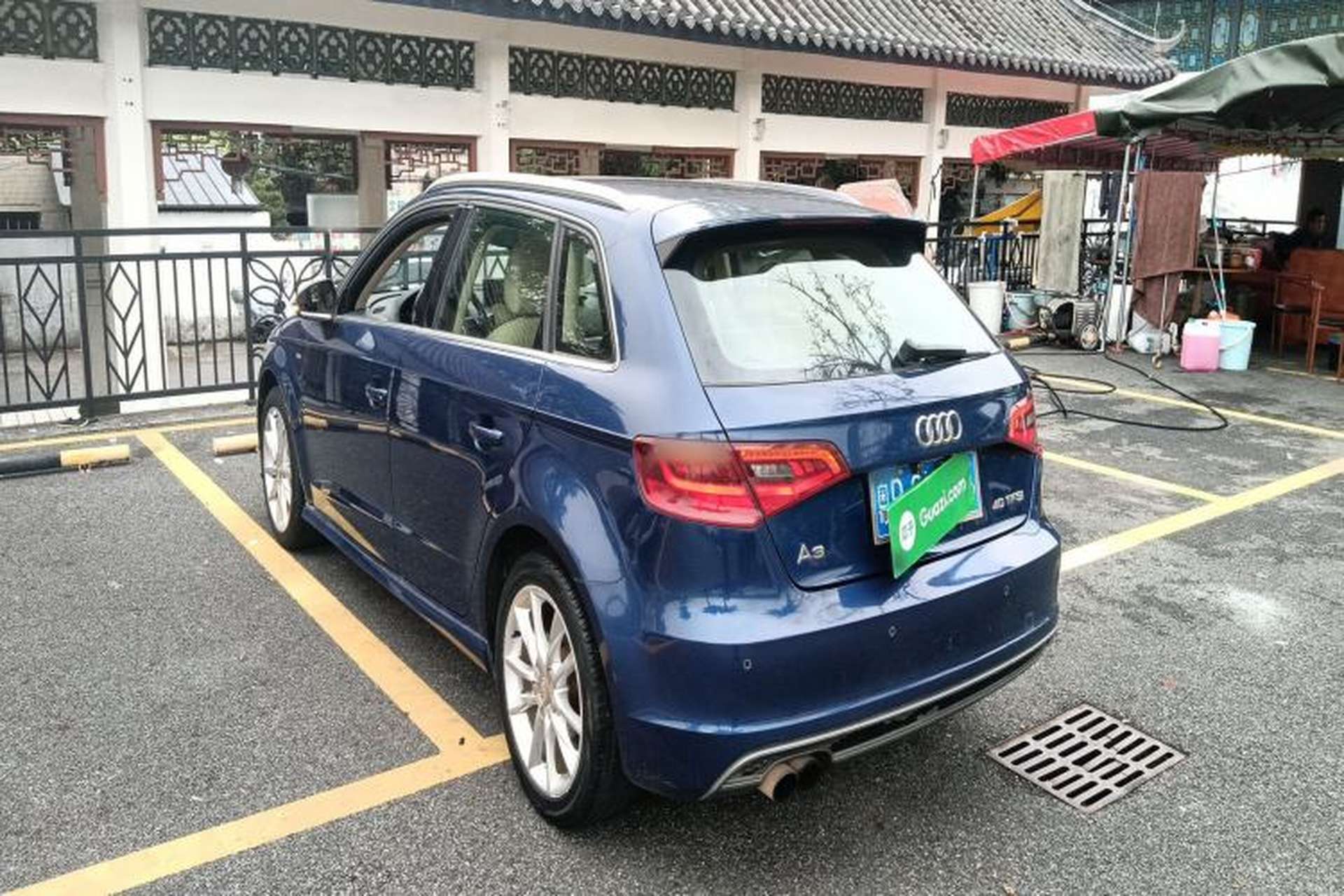 Used Audi A3 2014 Sportback 40 TFSI S line Comfort Model Rear Left 45 Deg