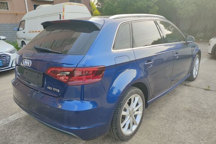 Used Audi A3 2014 Sportback 40 TFSI S line Comfort Model Rear Right 45 Deg