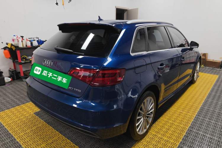Used Audi A3 2014 Sportback 40 TFSI S line Luxury Model Rear Right 45 Deg