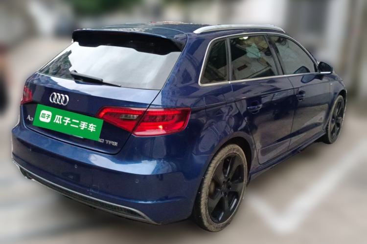 Used Audi A3 2014 Sportback 40 TFSI S line Comfort Model Rear Right 45 Deg
