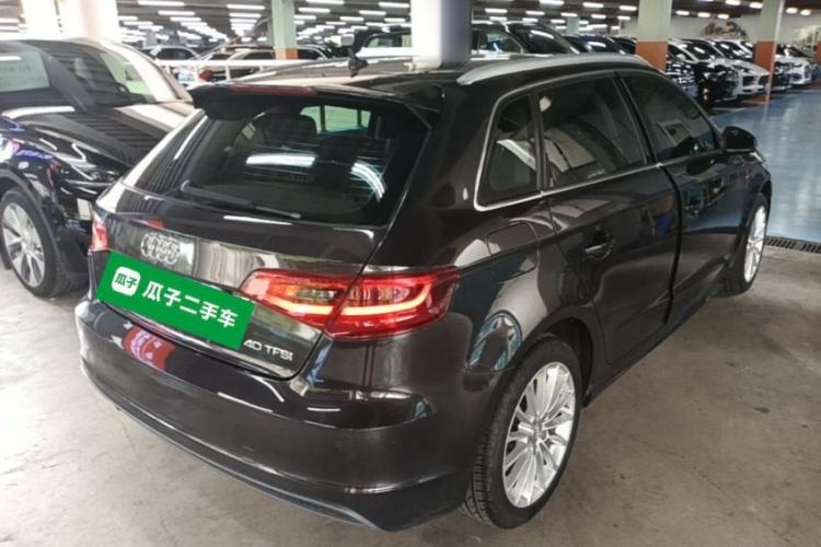 Used Audi A3 2014 Sportback 40 TFSI S line Luxury Model Rear Right 45 Deg