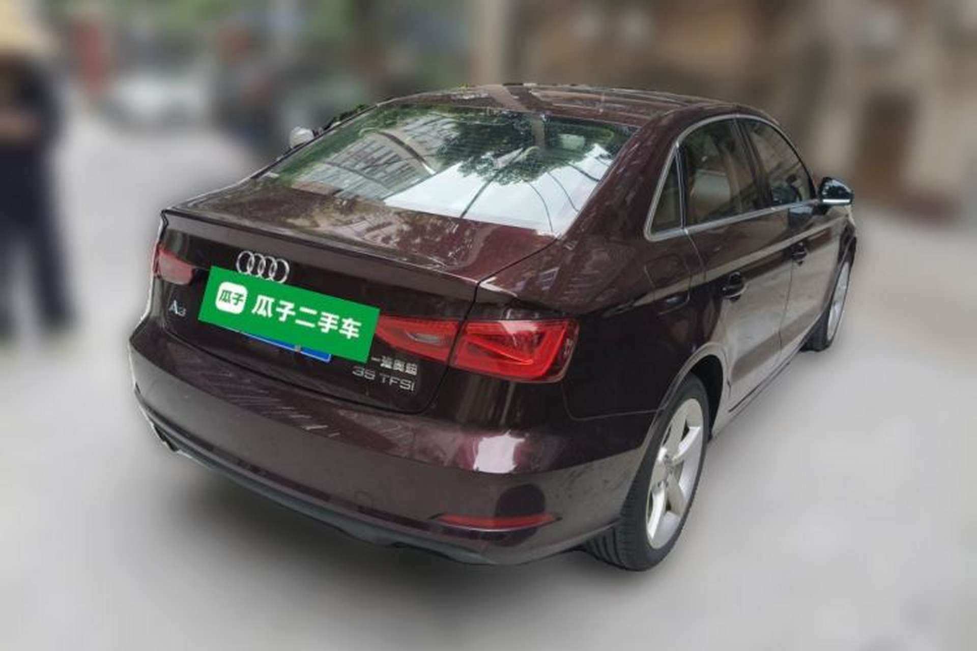 Used Audi A3 2014 Limousine 35 TFSI Automatic Comfort Model Rear Right 45 Deg