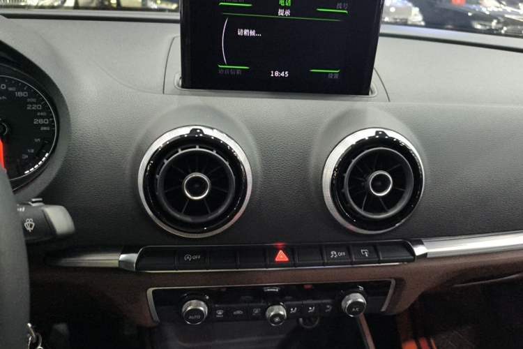 Used Audi A3 2014 Limousine 40 TFSI S line Comfort Model Audio And AC Panel