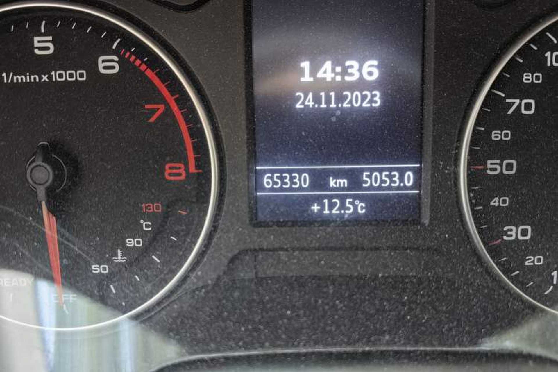 Used Audi A3 2014 Sportback 35 TFSI Automatic Ambition Edition Odometer Close Up