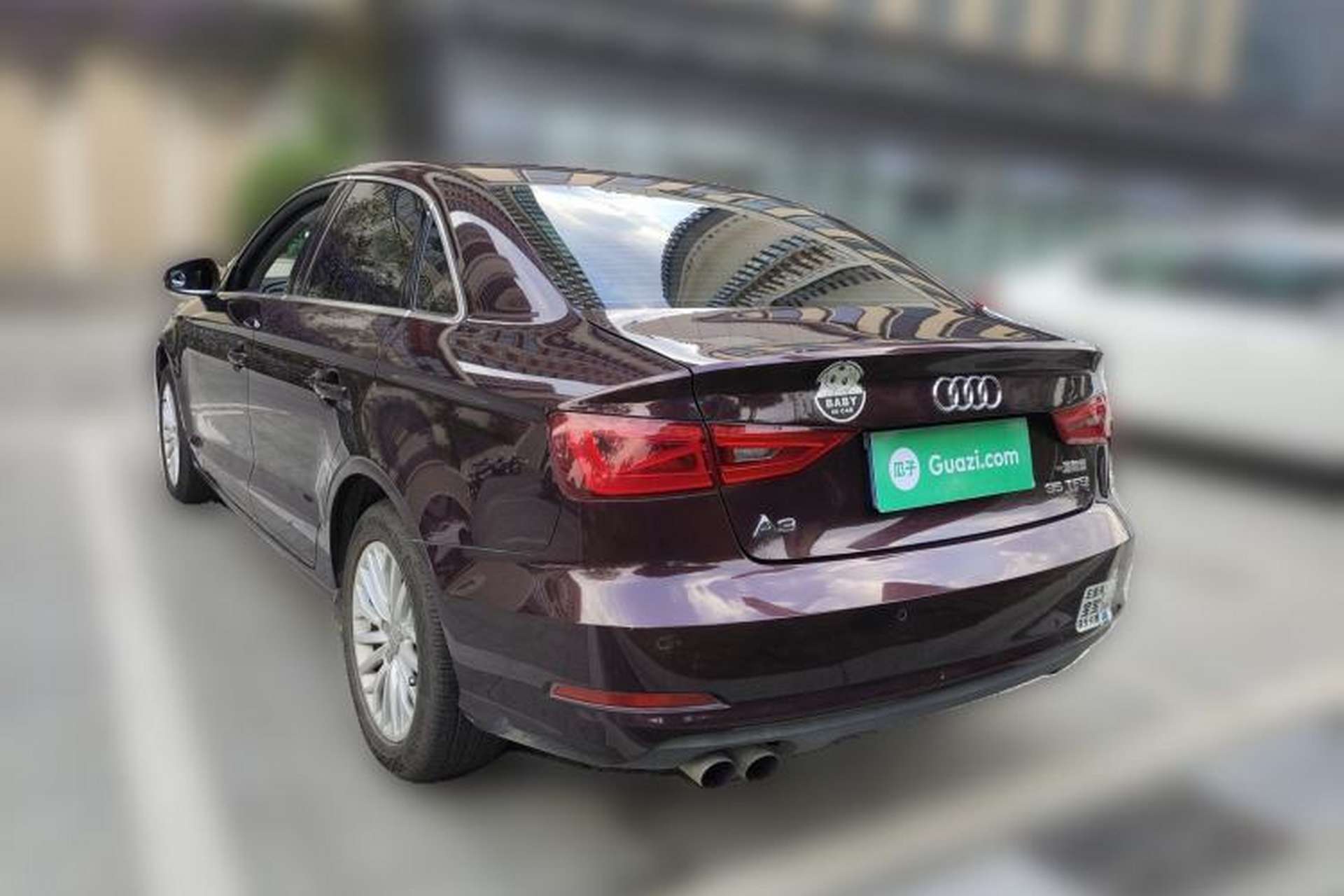 Used Audi A3 2014 Limousine 35 TFSI Automatic Fashion Model Rear Left 45 Deg