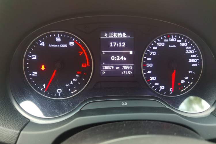 Used Audi A3 2014 Sportback 35 TFSI Automatic Ambition Edition Odometer Close Up