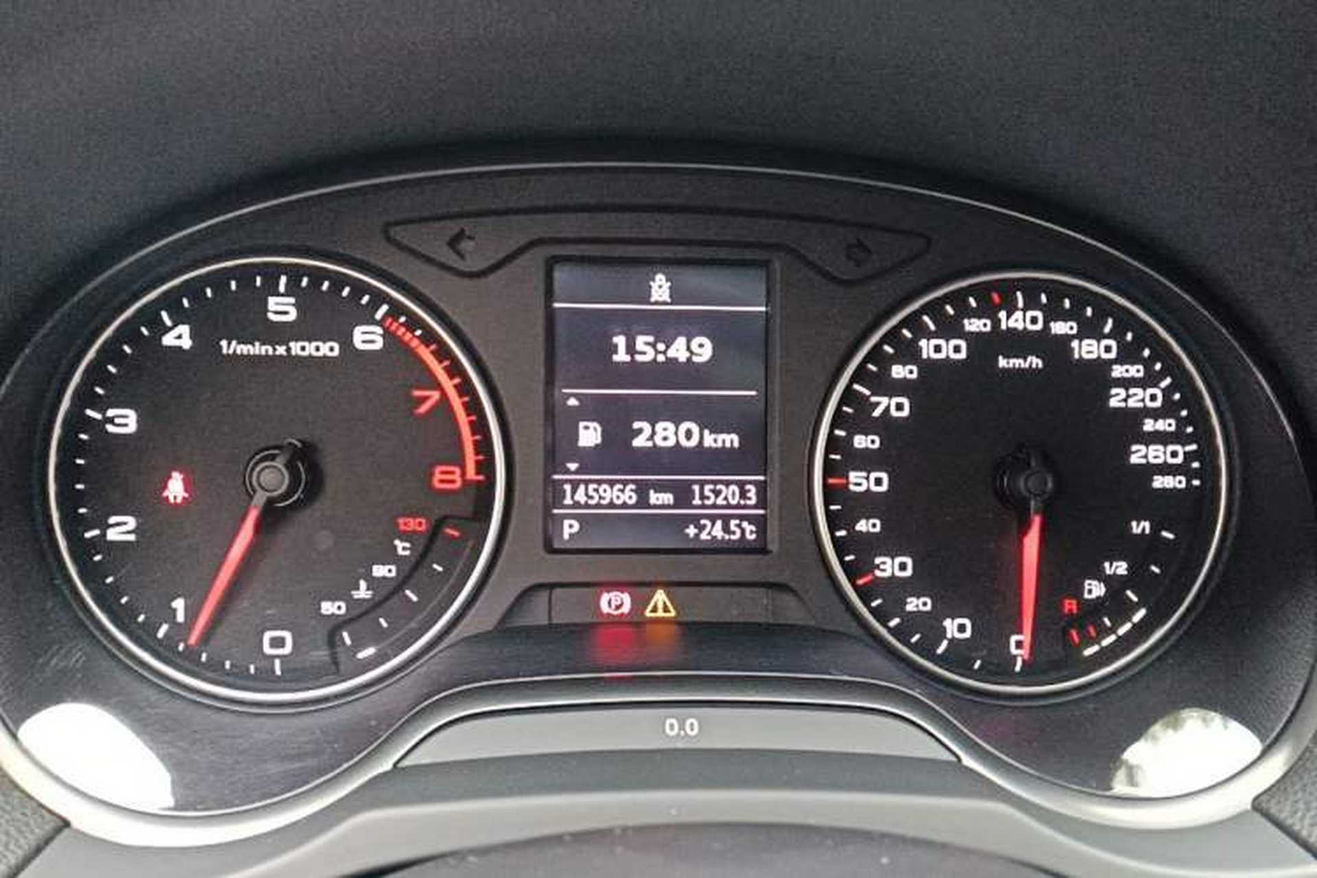 Used Audi A3 2014 Limousine 35 TFSI Automatic Comfort Model Instrument Cluster