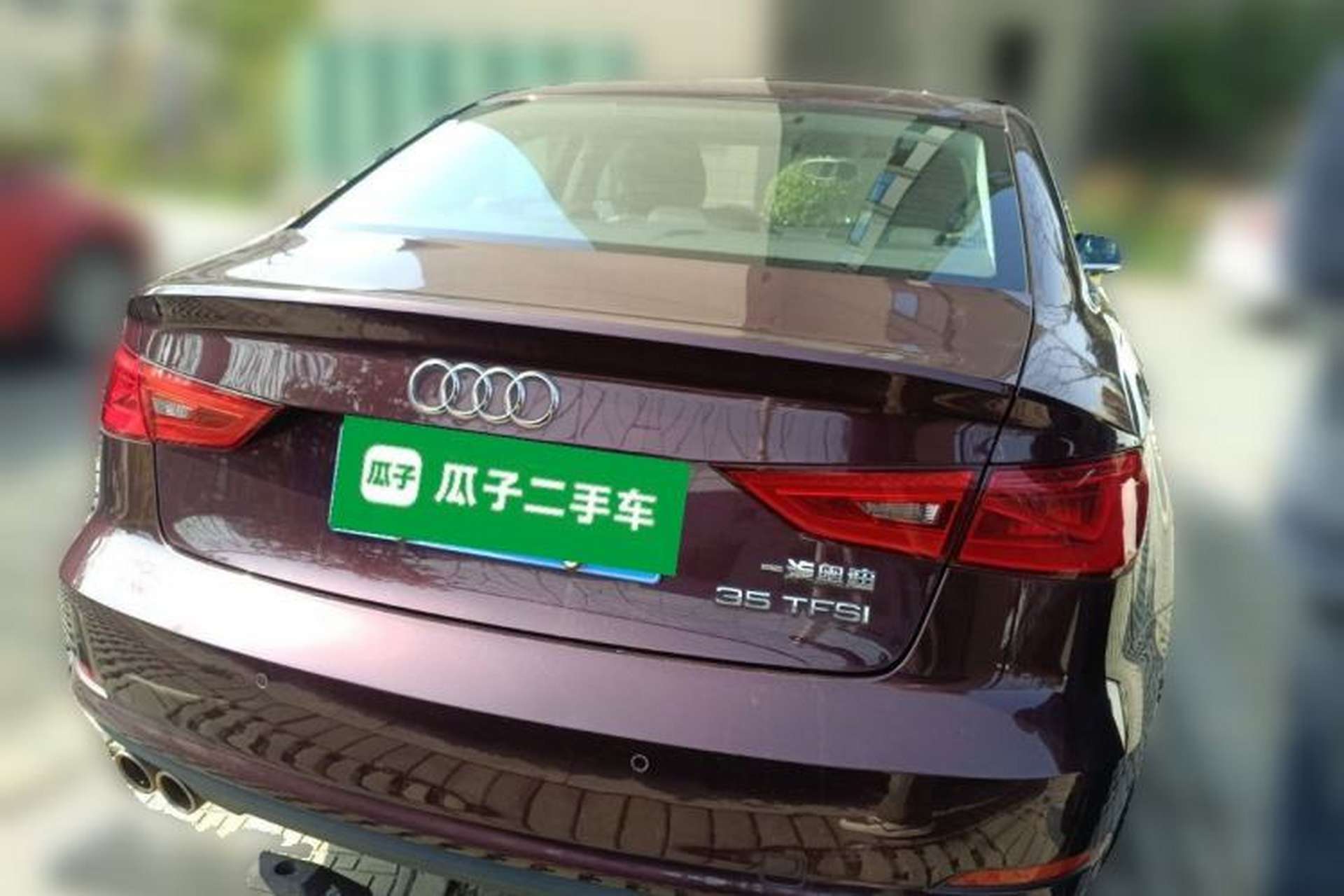 Used Audi A3 2014 Limousine 35 TFSI Automatic Comfort Model Rear