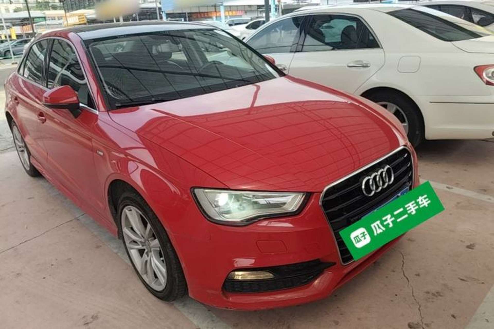 Used Audi A3 2014 Limousine 40 TFSI S line Comfort Model Front Right 45 Deg