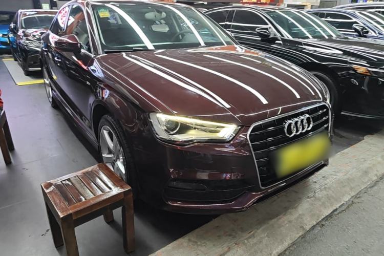 Used Audi A3 2014 Limousine 40 TFSI S line Luxury Model Front Right 45 Deg