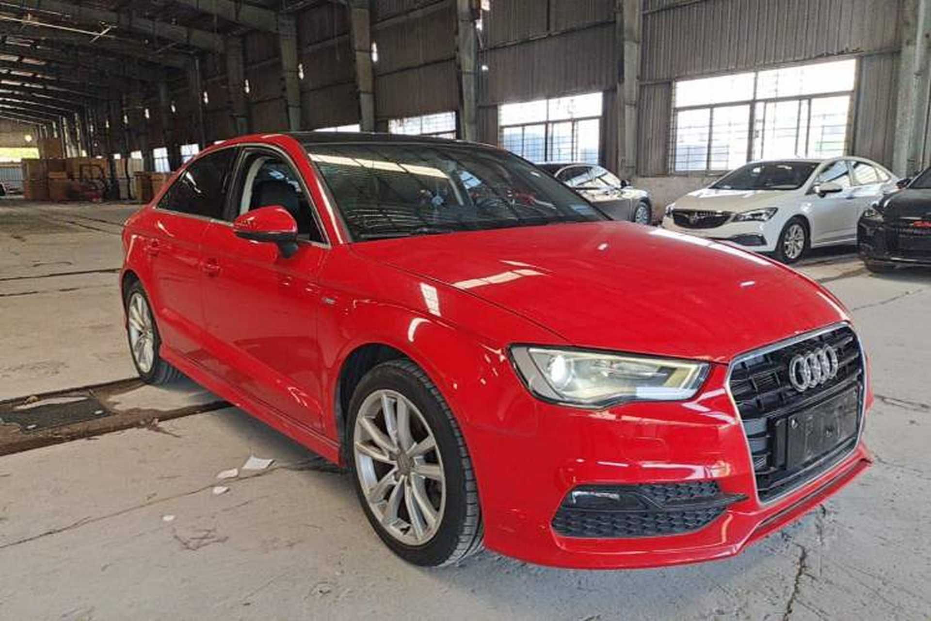 Used Audi A3 2014 Limousine 40 TFSI S line Comfort Model Front Right 45 Deg