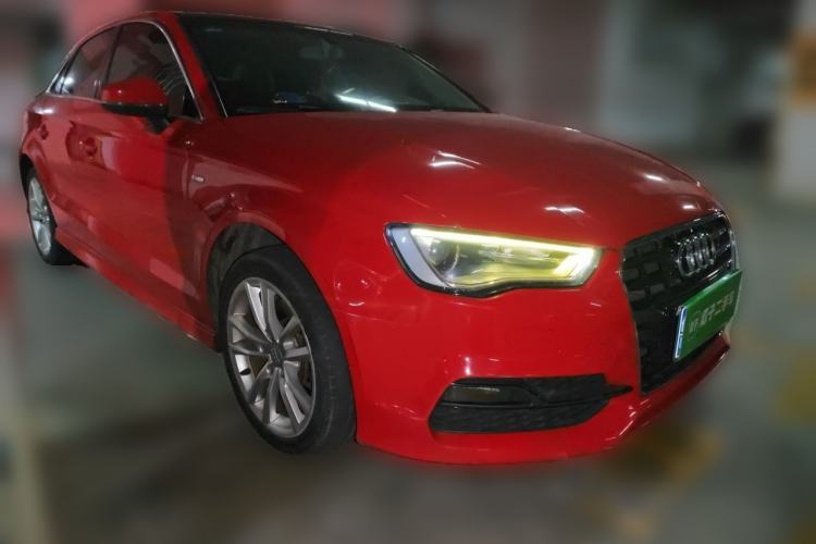 Used Audi A3 2014 Limousine 40 TFSI S line Comfort Model Front Right 45 Deg
