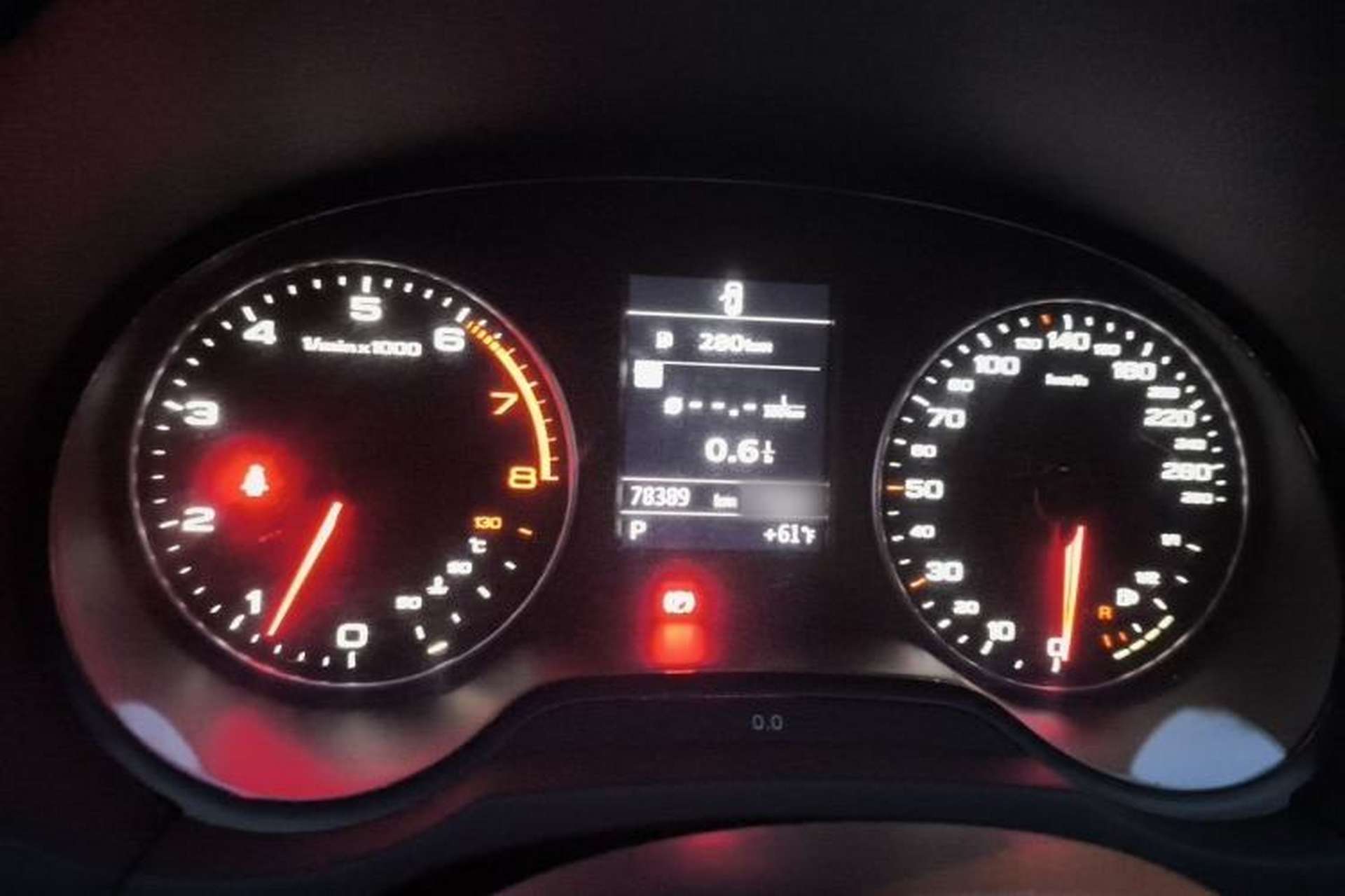 Used Audi A3 2014 Limousine 35 TFSI Automatic Comfort Model Instrument Cluster