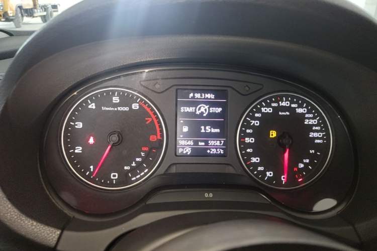 Used Audi A3 2014 Limousine 35 TFSI Automatic Comfort Model Instrument Cluster