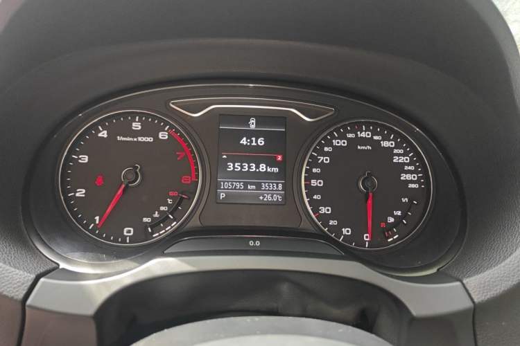 Used Audi A3 2014 Limousine 40 TFSI S line Comfort Model Instrument Cluster