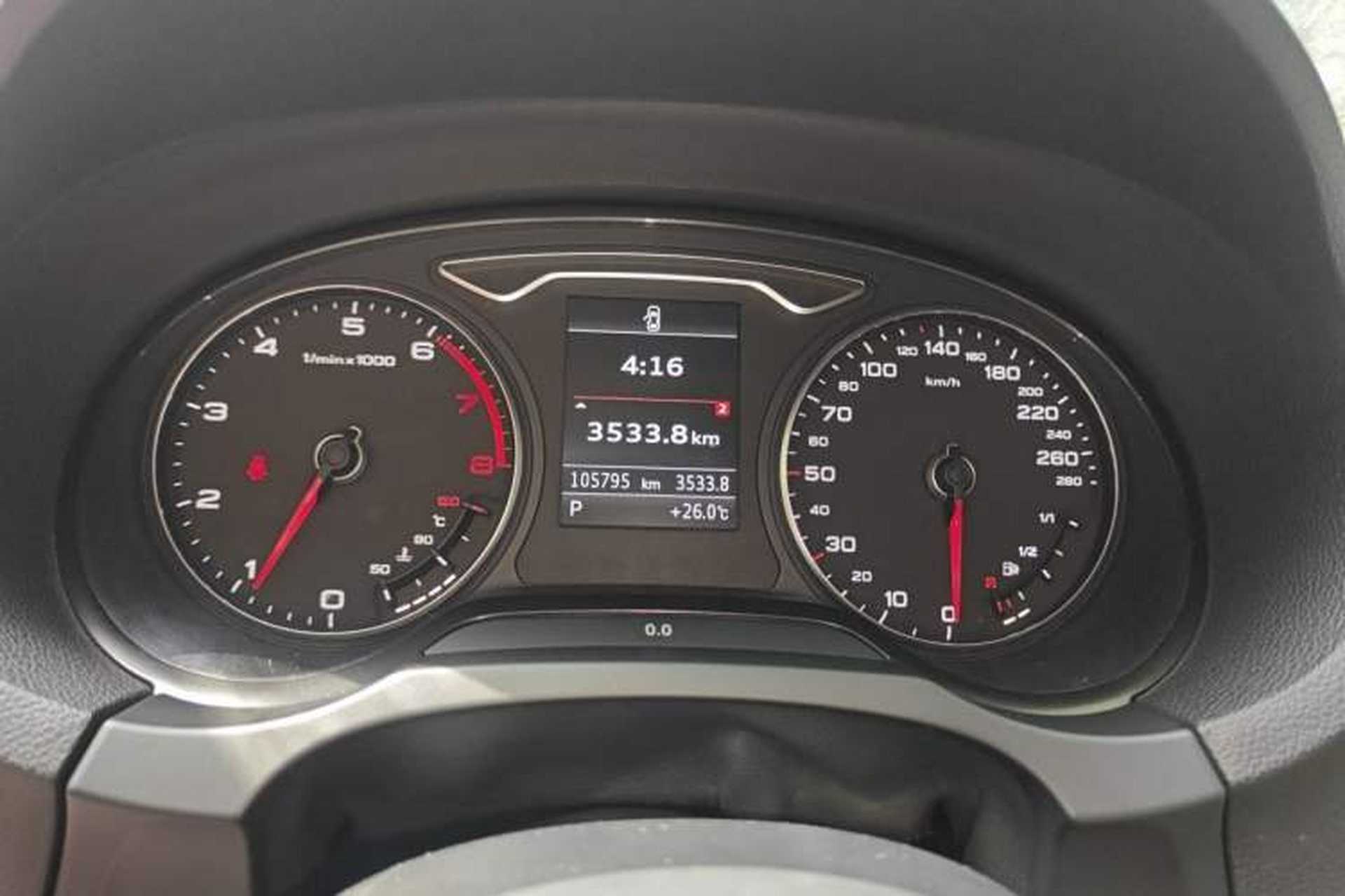 Used Audi A3 2014 Limousine 40 TFSI S line Comfort Model Instrument Cluster