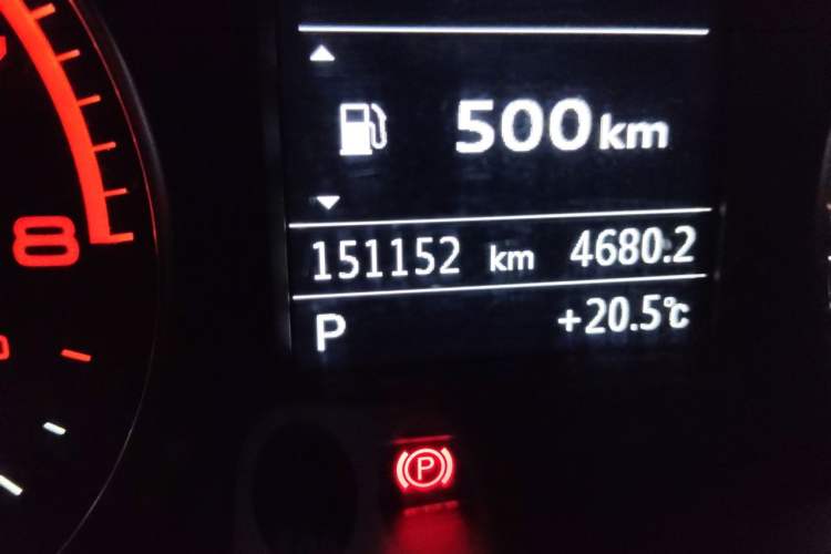 Used Audi A3 2014 Limousine 35 TFSI Automatic Comfort Model Odometer Close Up