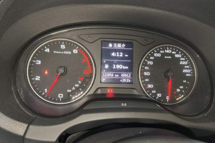 Used Audi A3 2014 Sportback 35 TFSI Automatic Comfort Model Odometer Close Up