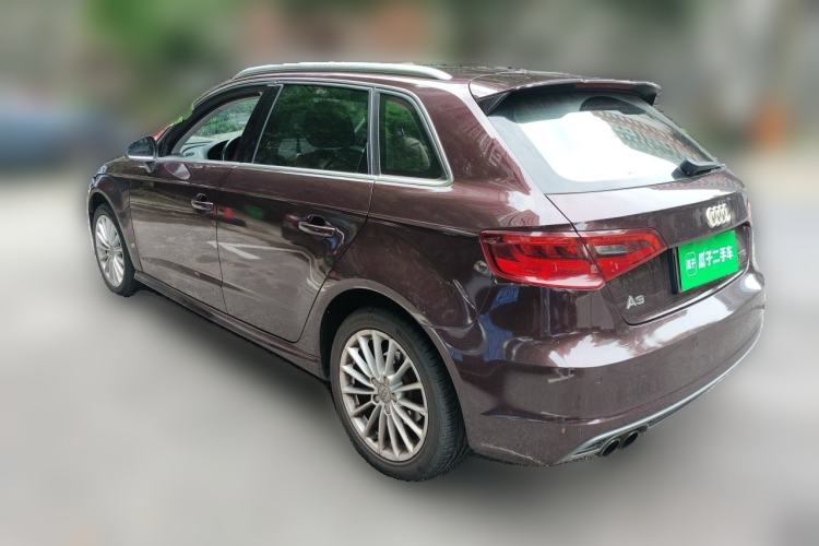 Used Audi A3 2014 Sportback 40 TFSI S line Luxury Model Rear Left 45 Deg
