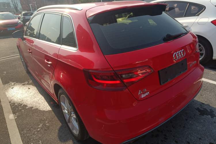 Used Audi A3 2014 Sportback 40 TFSI S line Comfort Model Rear Left 45 Deg