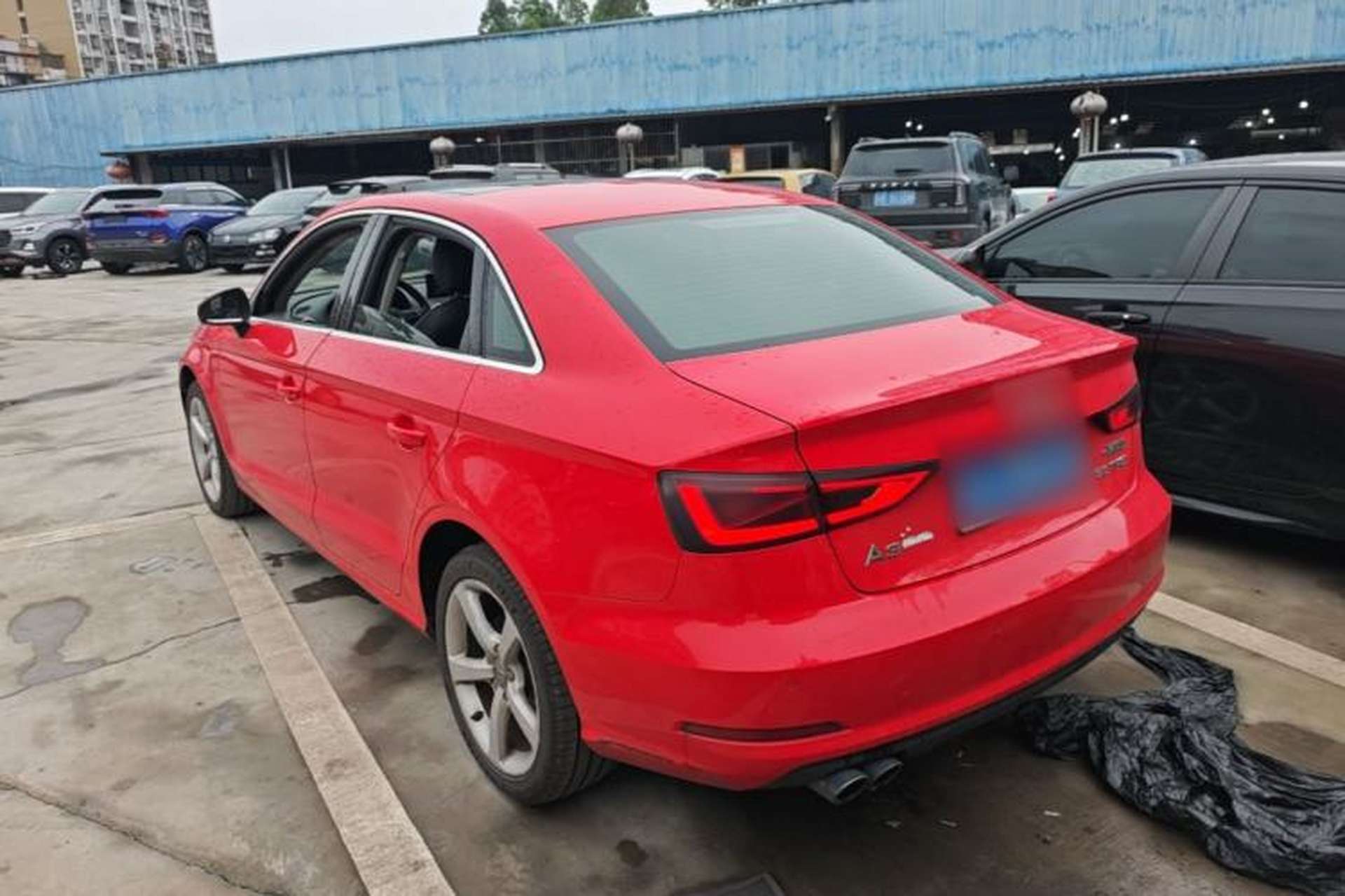Used Audi A3 2014 Limousine 35 TFSI Automatic Comfort Model Rear Left 45 Deg