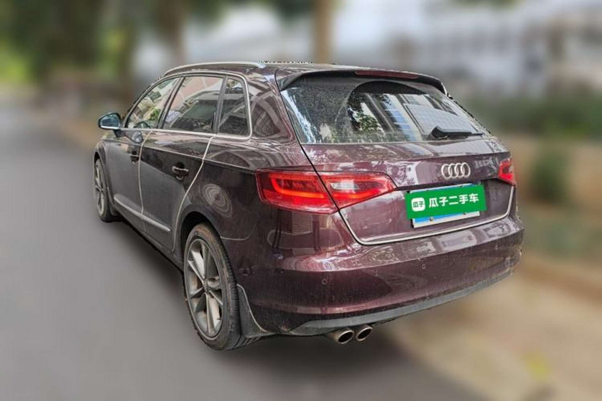 Used Audi A3 2014 Sportback 35 TFSI Automatic Comfort Model Rear Left 45 Deg