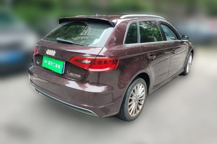 Used Audi A3 2014 Sportback 40 TFSI S line Luxury Model Rear Right 45 Deg