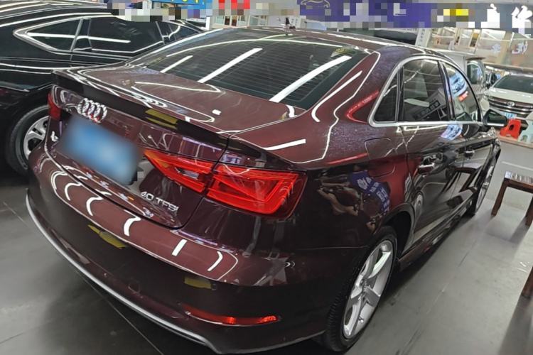 Used Audi A3 2014 Limousine 40 TFSI S line Luxury Model Rear Right 45 Deg